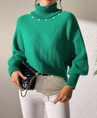 Turtleneck Long Sleeve Sweater