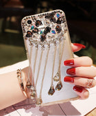 Luxury tassel rhinestone phone case - Body By J'ne