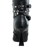 Jaunts Eyelets & Studs Harness Ankle Boots