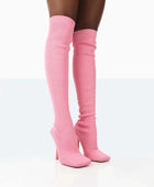 Barbs Thigh High Boots - Body By J'ne