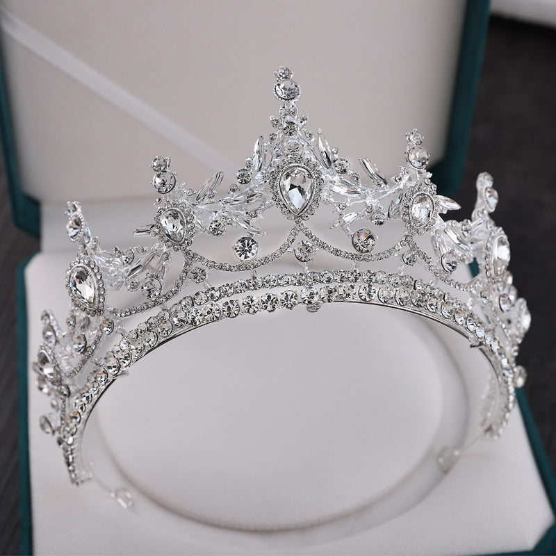 Bride Wedding Rhinestone Alloy Crown - Body By J'ne