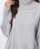 Turtleneck Long Sleeve Sweater