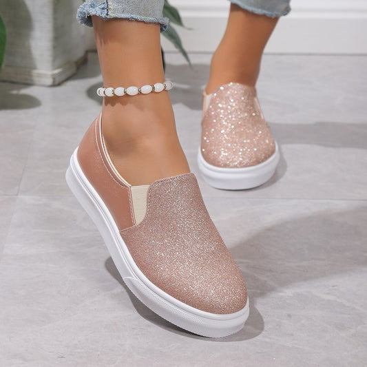 Sequined Loafers - Body By J'ne