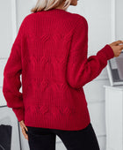 Round Neck Long Sleeve Sweater