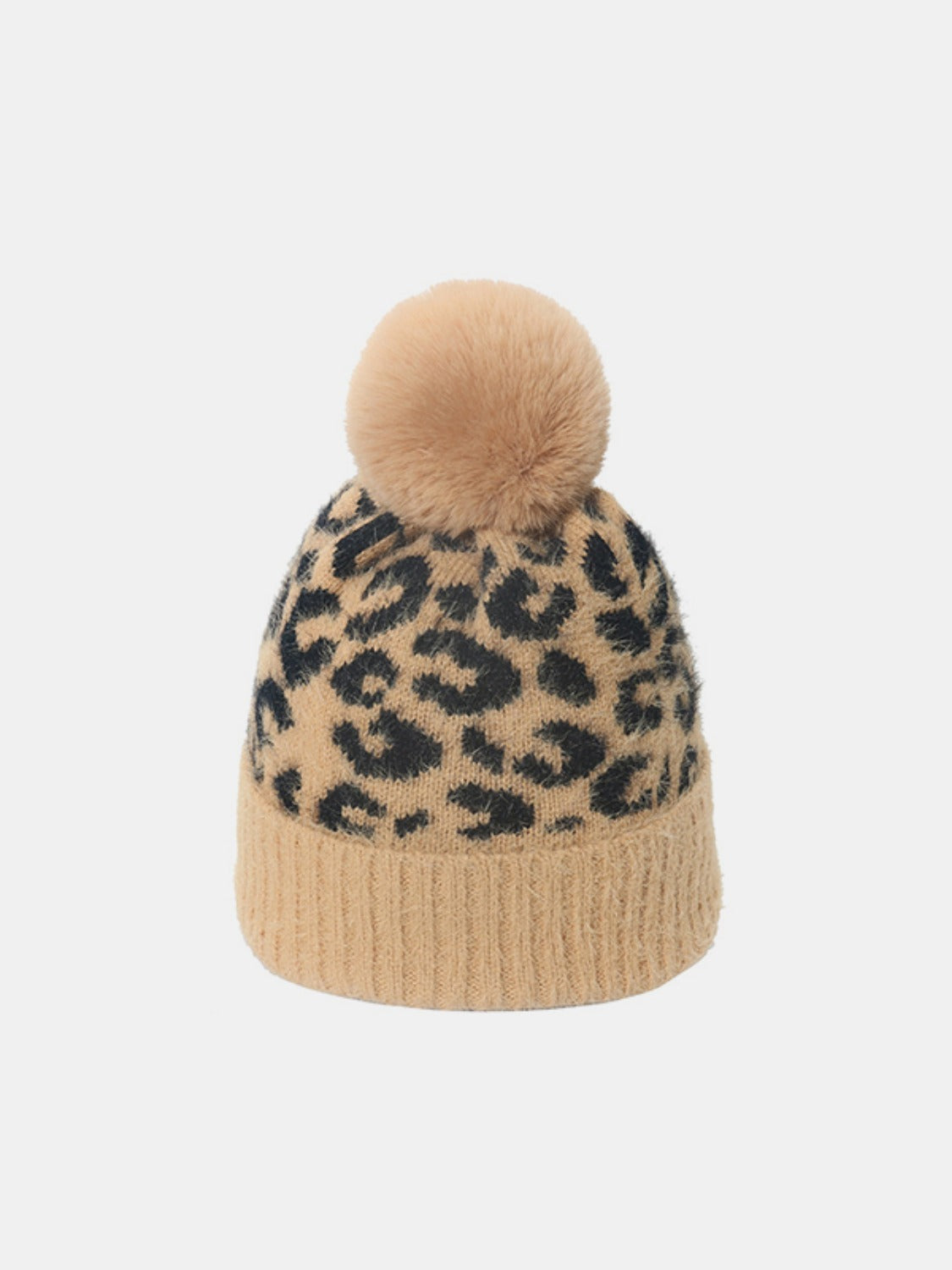 Leopard Hat with Pompom - Body By J'ne