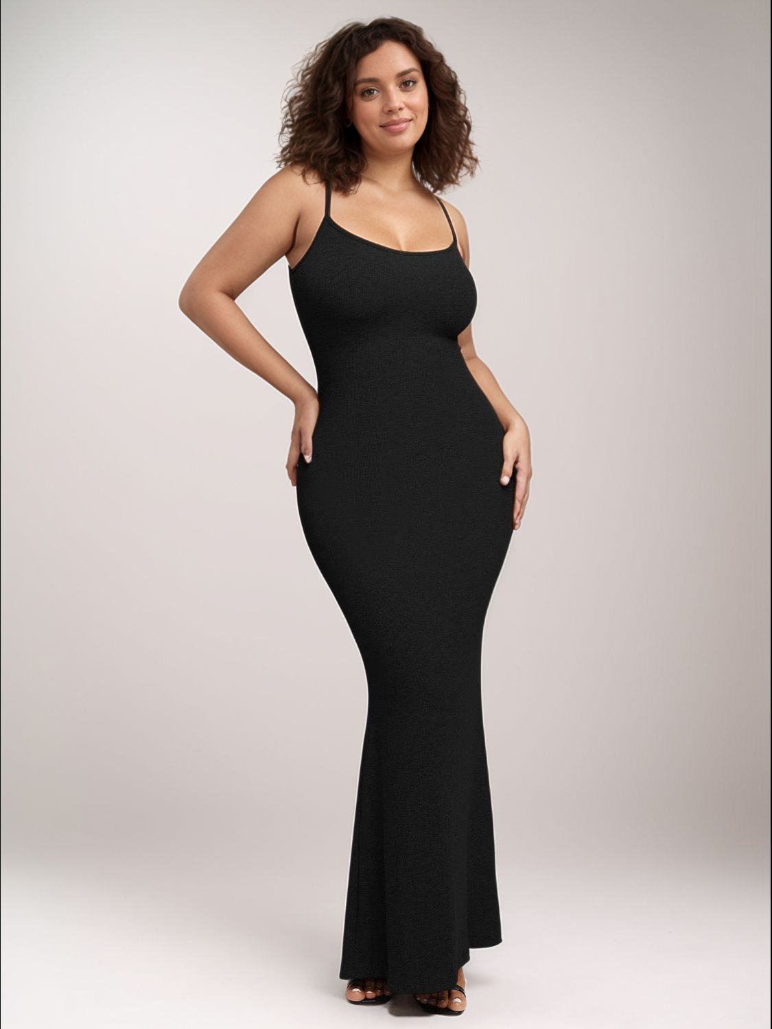 The Built-In Shapewear Sleeveless Maxi Dress - Body By J'ne