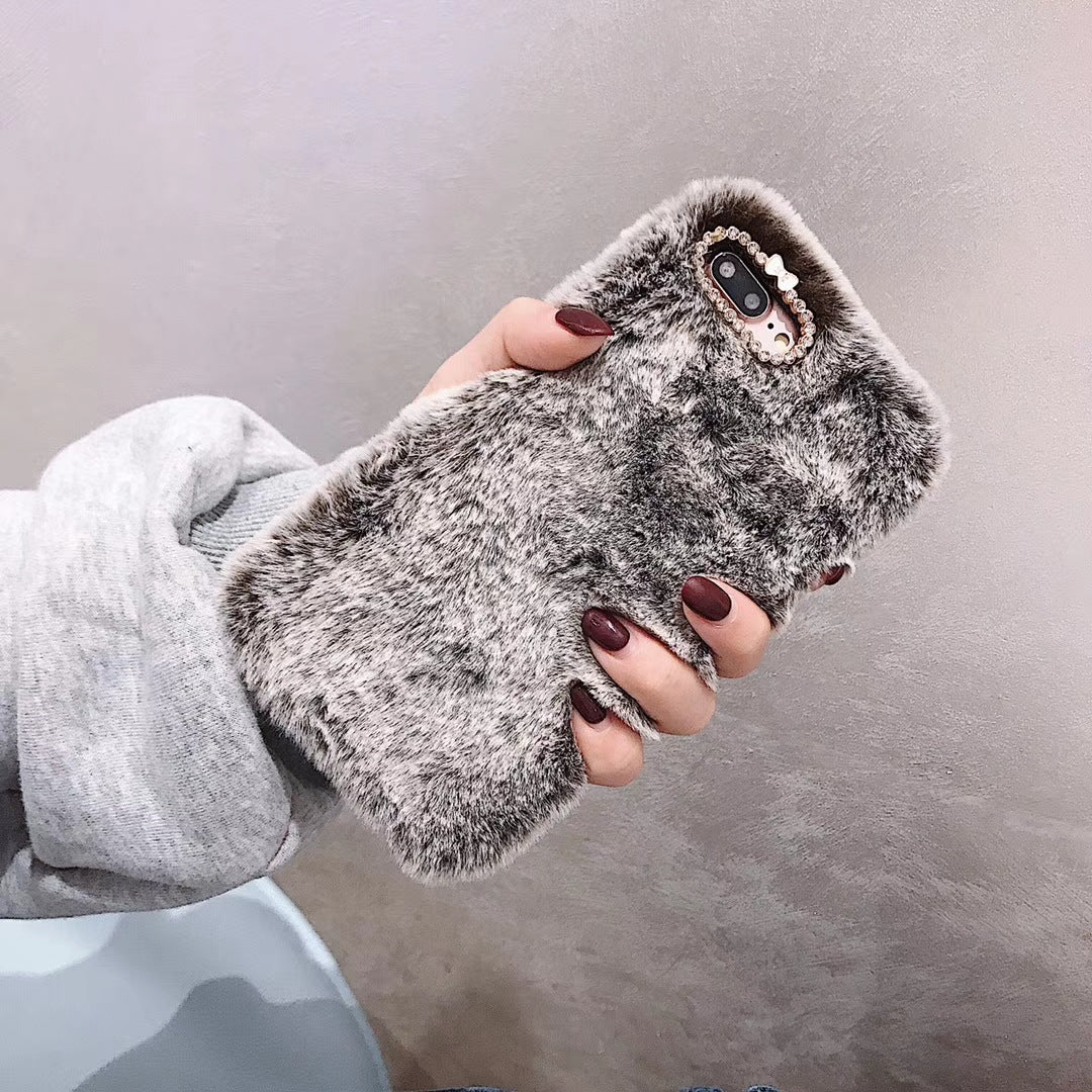 Luxury plush phone case - Body By J'ne