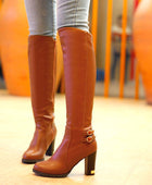 Down to Ride Over-the-knee Boots - Body By J'ne