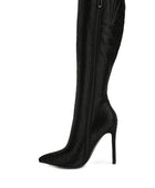 PIPETTE Diamante Set High Heeled Calf Boot