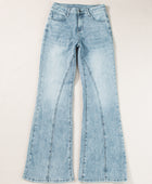 Wide Leg Jeans with Pockets