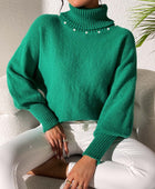 Turtleneck Long Sleeve Sweater