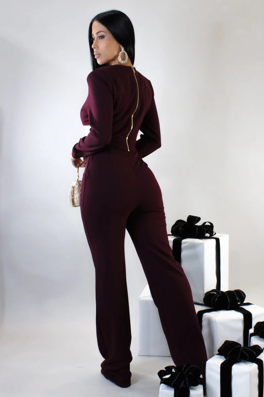 Cutout Icon Jumpsuit