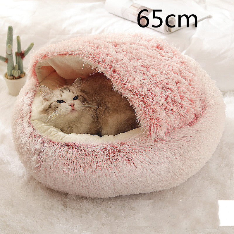 2 In 1 Dog And Cat Plush Bed - Body By J'ne