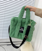 Designer Faux Fur Tote Bag - Body By J'ne