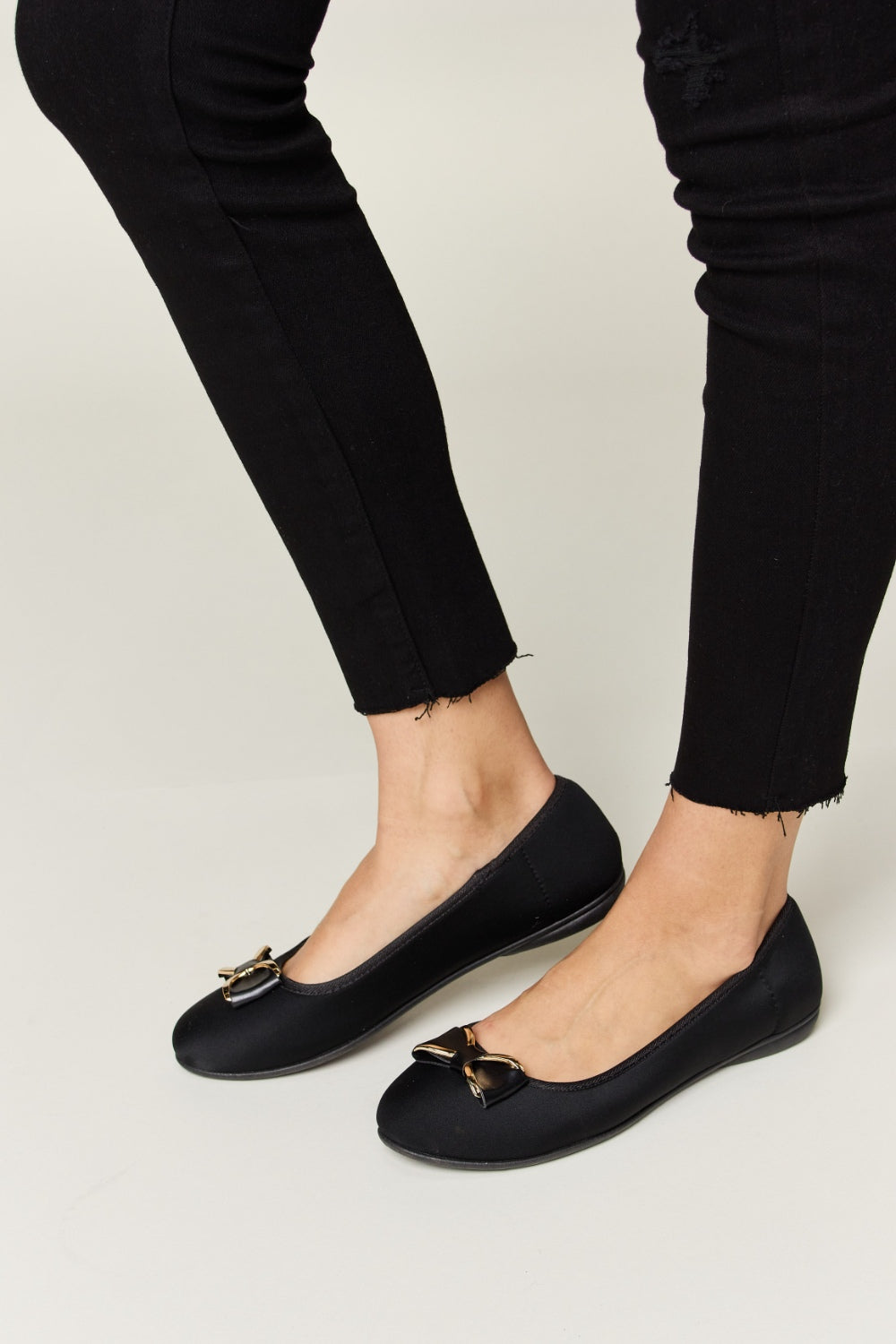 Metal Buckle Flat Loafers - Body By J'ne