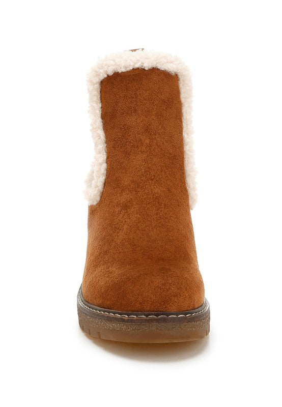 Thunderhoof Faux Fur Lined Chelsea Boots - Body By J'ne