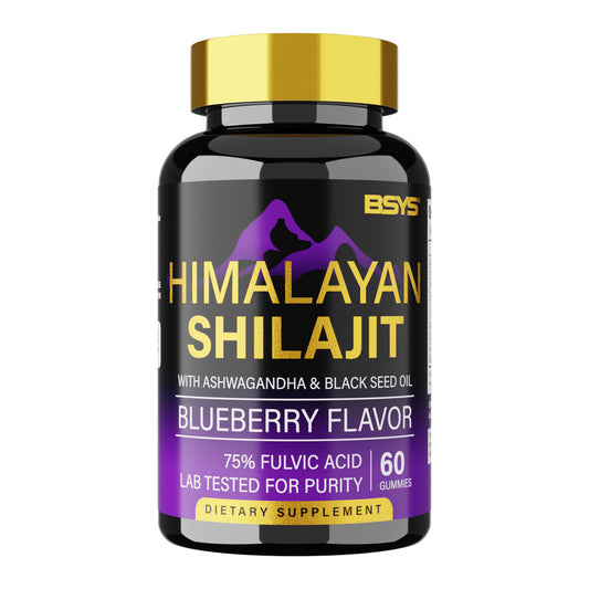 BSYS SHILAJIT GUMMIES 60'S - Body By J'ne