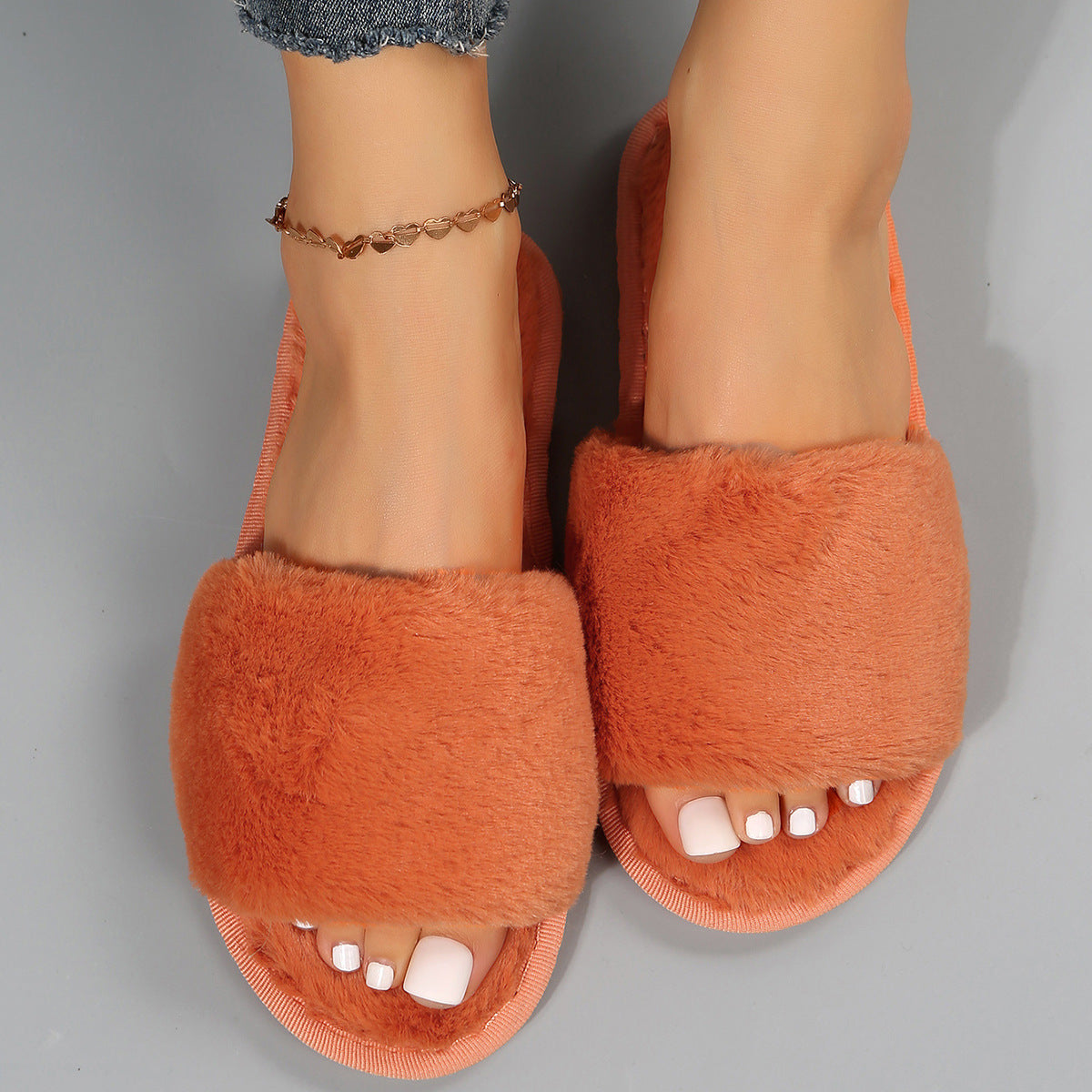 Plush Cotton Slippers - Body By J'ne