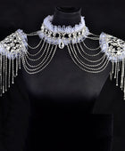 Bride Shoulder Chain Set Chain Wedding Dress Accessories