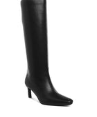 Syringa Kitten Heel Long Boots