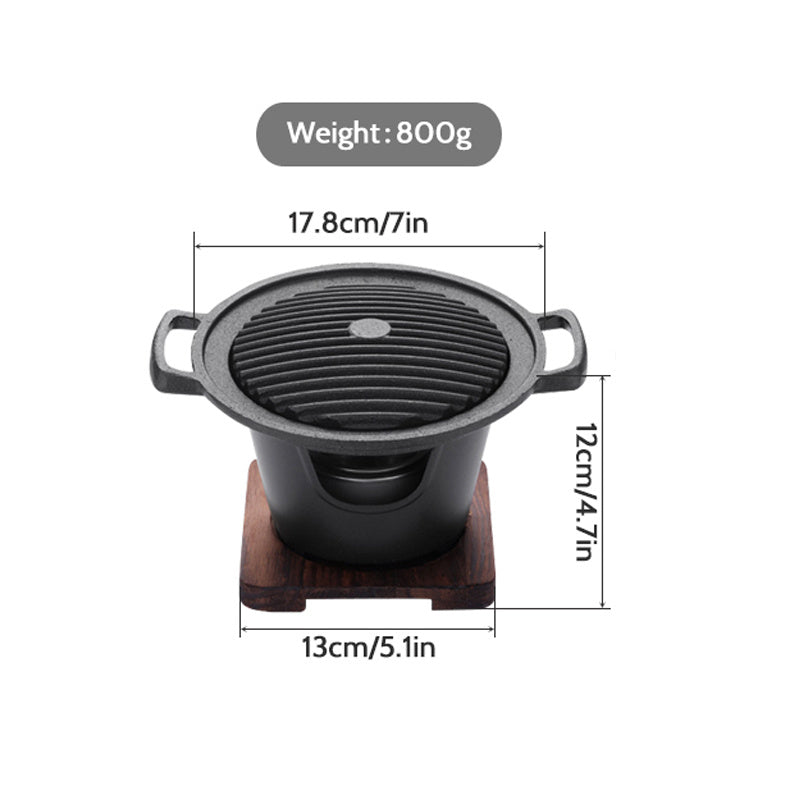Mini Smokeless Hibachi Grill For Home - Body By J'ne