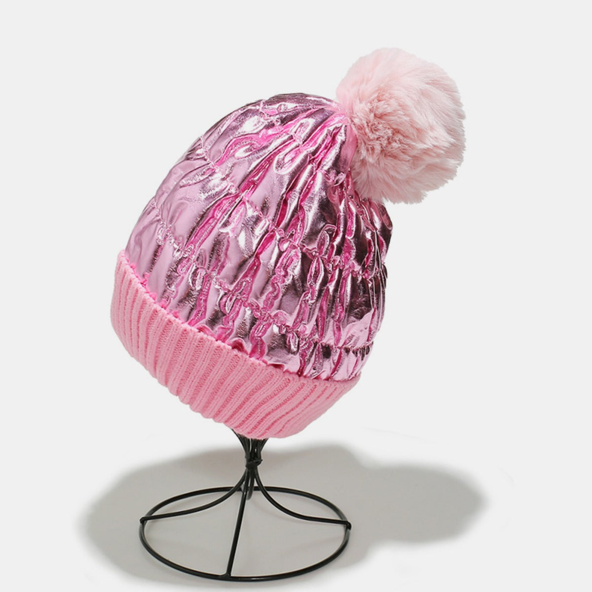 Thermal Knit Hat with Pompom - Body By J'ne