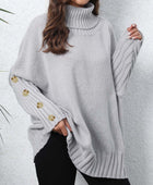 Turtleneck Long Sleeve Sweater