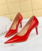 Flossy Glossy Patent Leather Heels - Body By J'ne