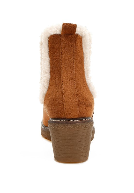 Thunderhoof Faux Fur Lined Chelsea Boots - Body By J'ne