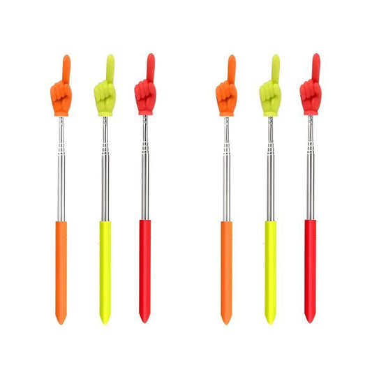 Multi-Function Demo Teaching Kit 6-Piece Set - Retractable Pen & Pointer & Presentation Aid