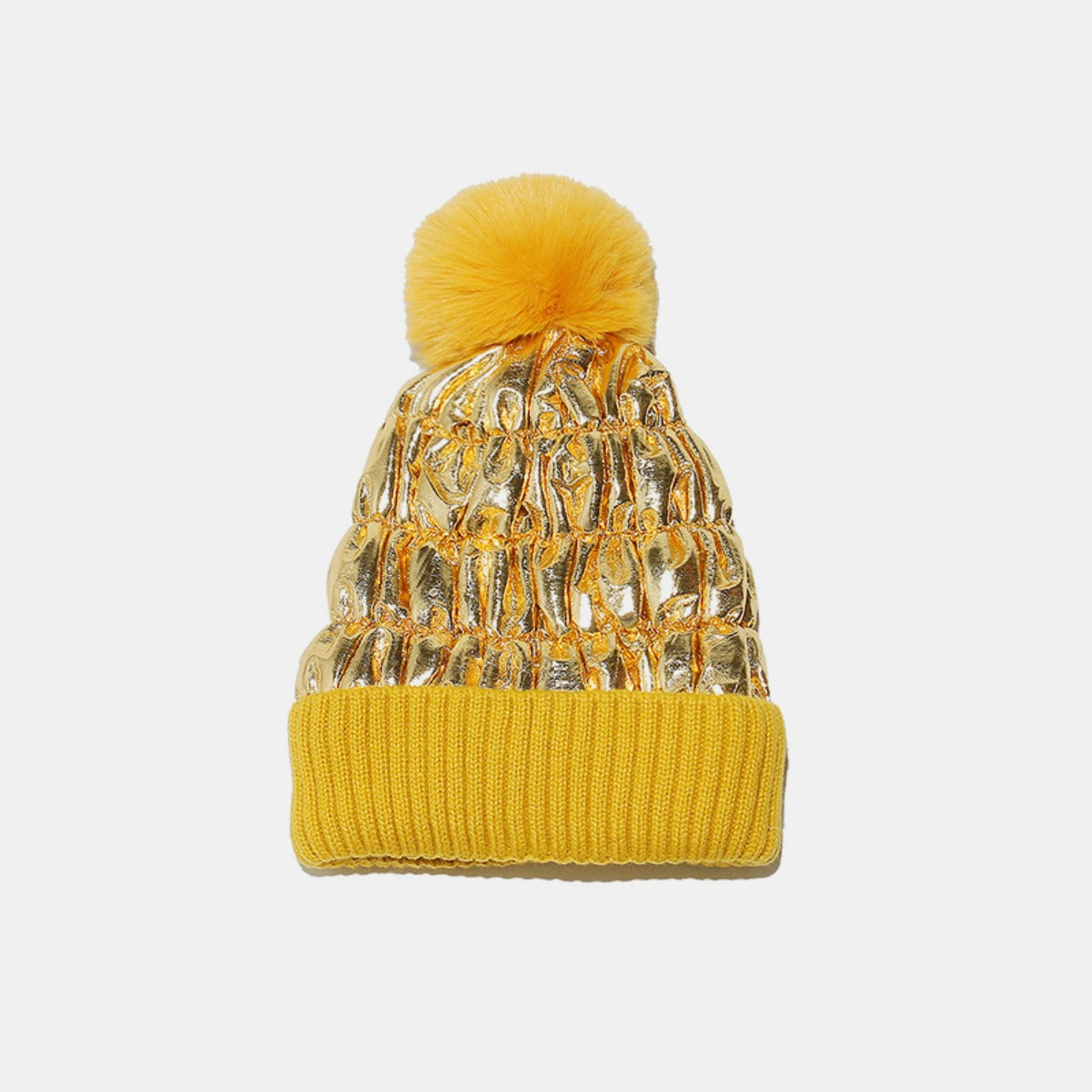 Thermal Knit Hat with Pompom - Body By J'ne