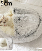 2 In 1 Dog And Cat Plush Bed - Body By J'ne