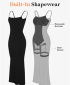 The Built-In Shapewear Sleeveless Maxi Dress