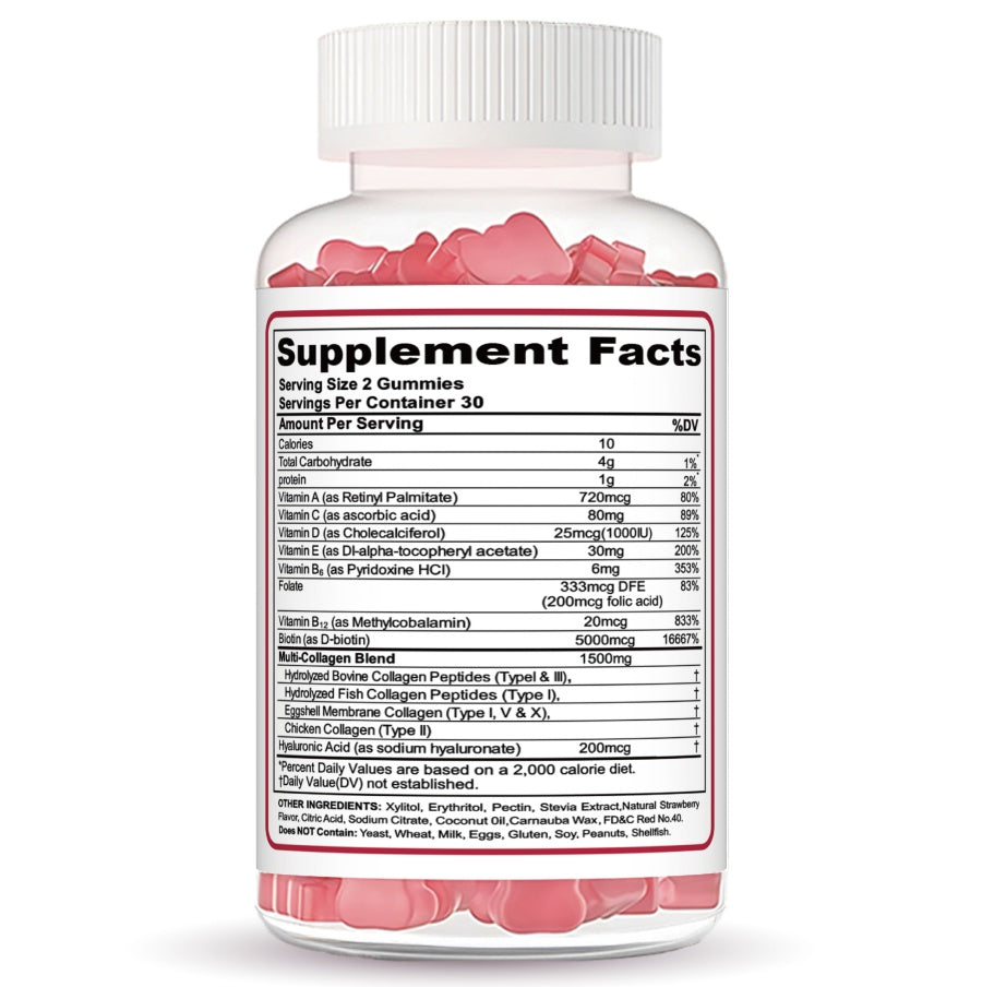 Collagen Peptide Gummies - Body By J'ne