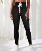 High Waist Skinny Pants with Pockets