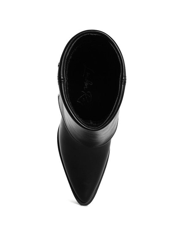 Mariachi Stud Embellished Foldover Boots - Body By J'ne