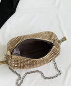 Openwork Crossbody Bag with Removable Strap