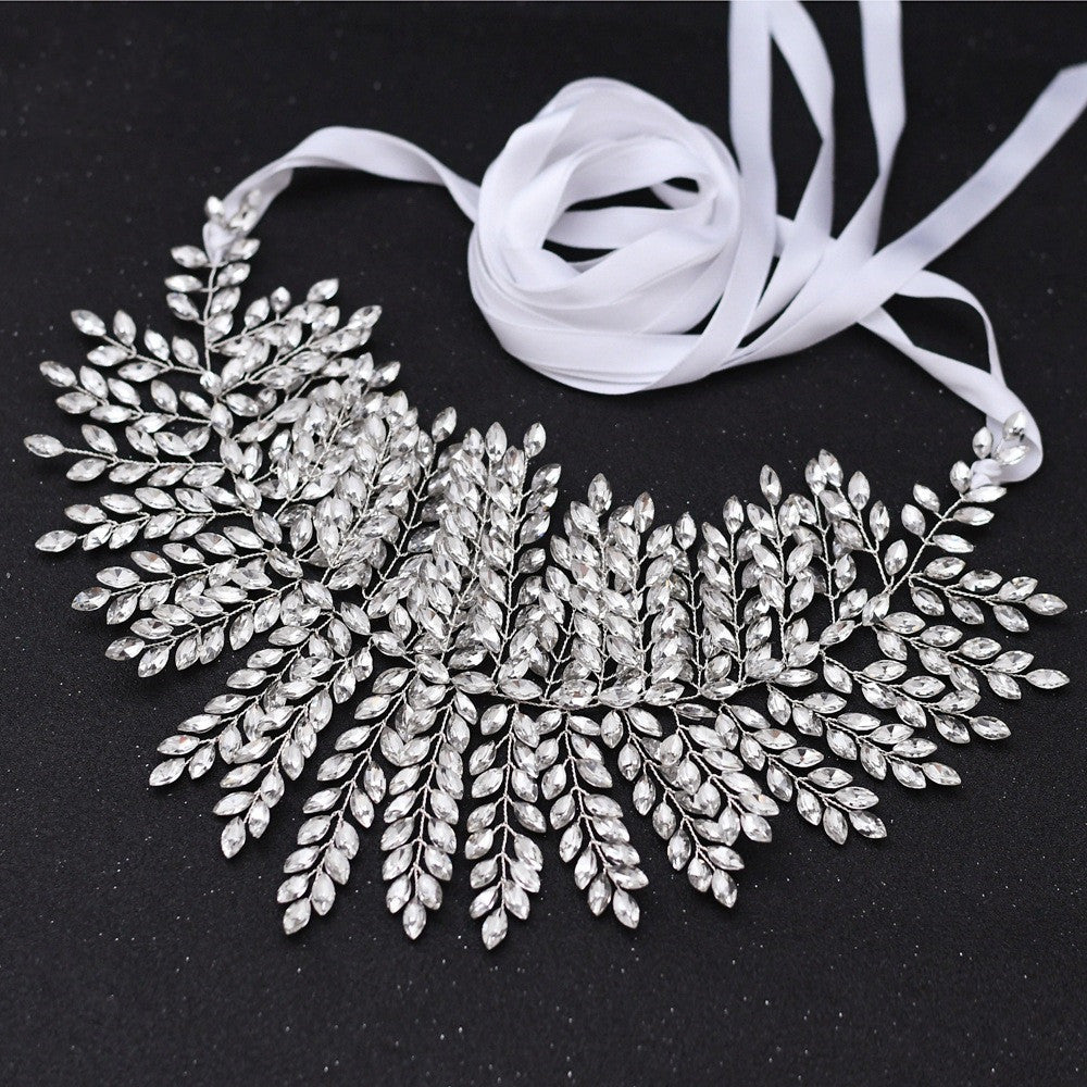 Handmade Waist Seal Belt Rhinestone - Body By J'ne