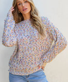 Round Neck Long Sleeve Sweater