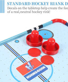 24inch Battery-Operated Tabletop Mini Air Hockey Table For Kids - Body By J'ne