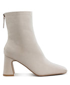 Dimri Square Toe Microfiber Ankle Boots