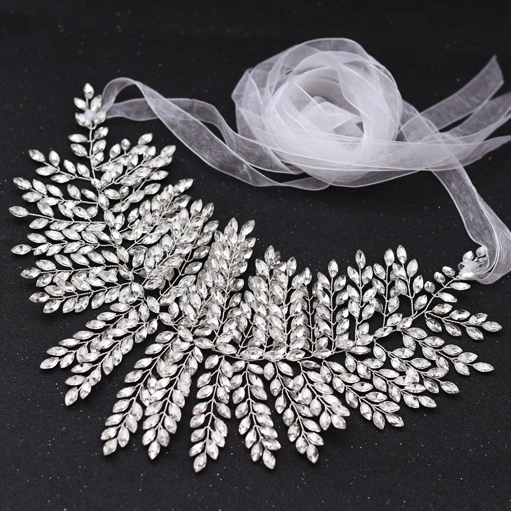 Handmade Waist Seal Belt Rhinestone - Body By J'ne