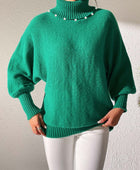 Turtleneck Long Sleeve Sweater