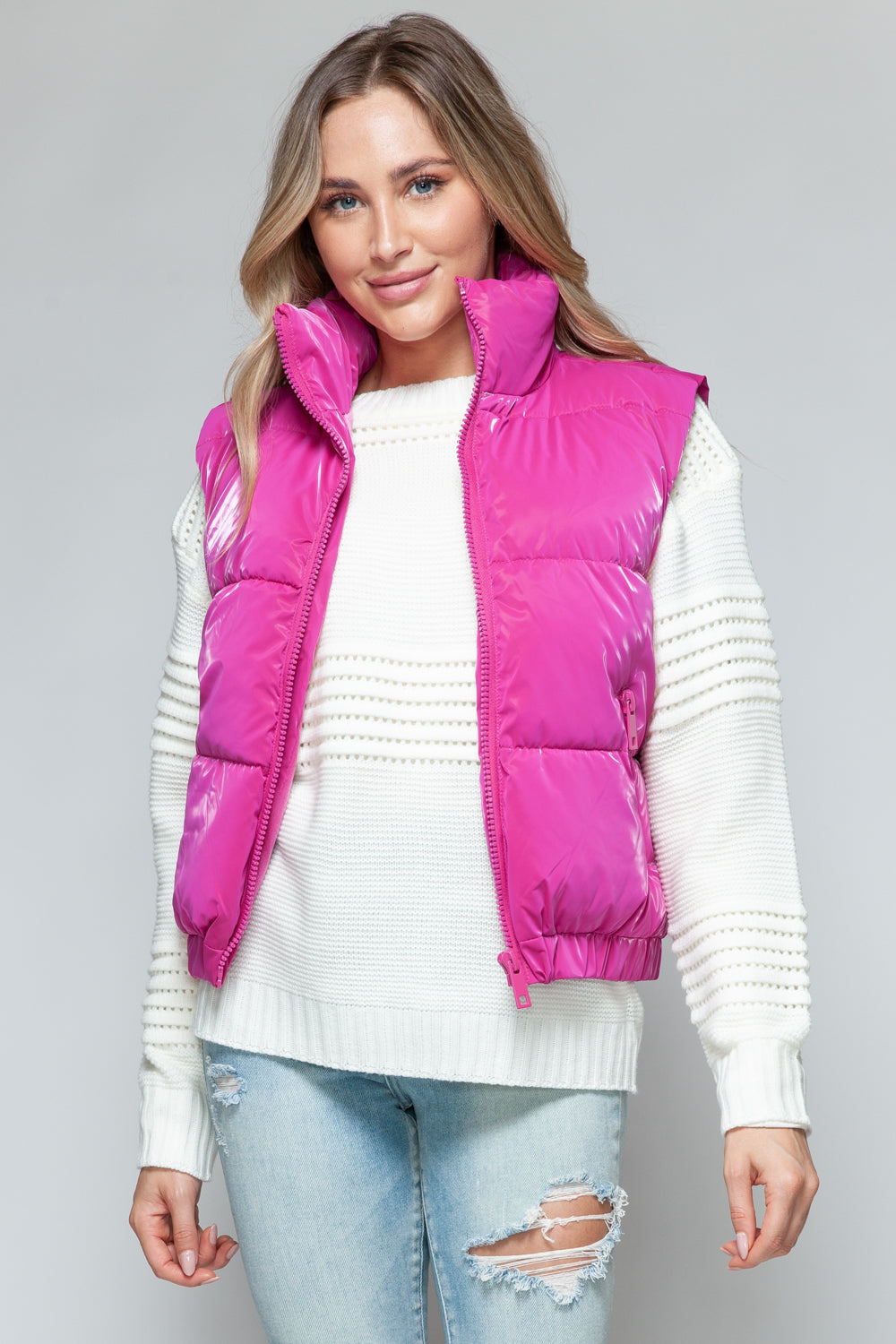 Snobbish Fine Fur Lining Quilted Vest - Body By J'ne