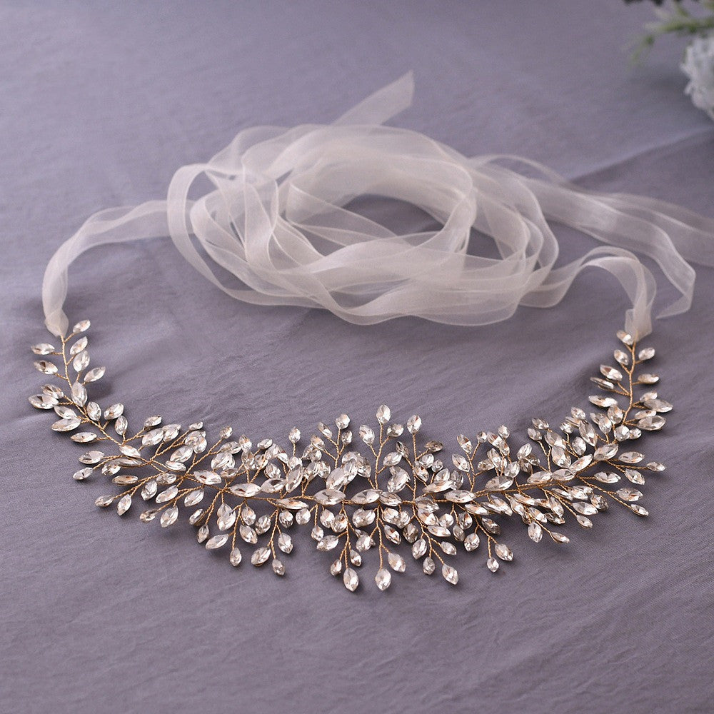 Luxury Rhinestone Girdle Belt - Body By J'ne