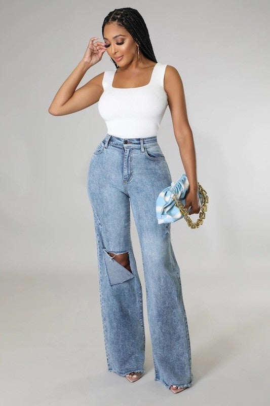 Tyger Wide Leg Jean - Body By J'ne