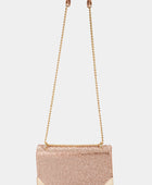 Fame Rhinestone Studded Rectangle Crossbody Bag - Body By J'ne