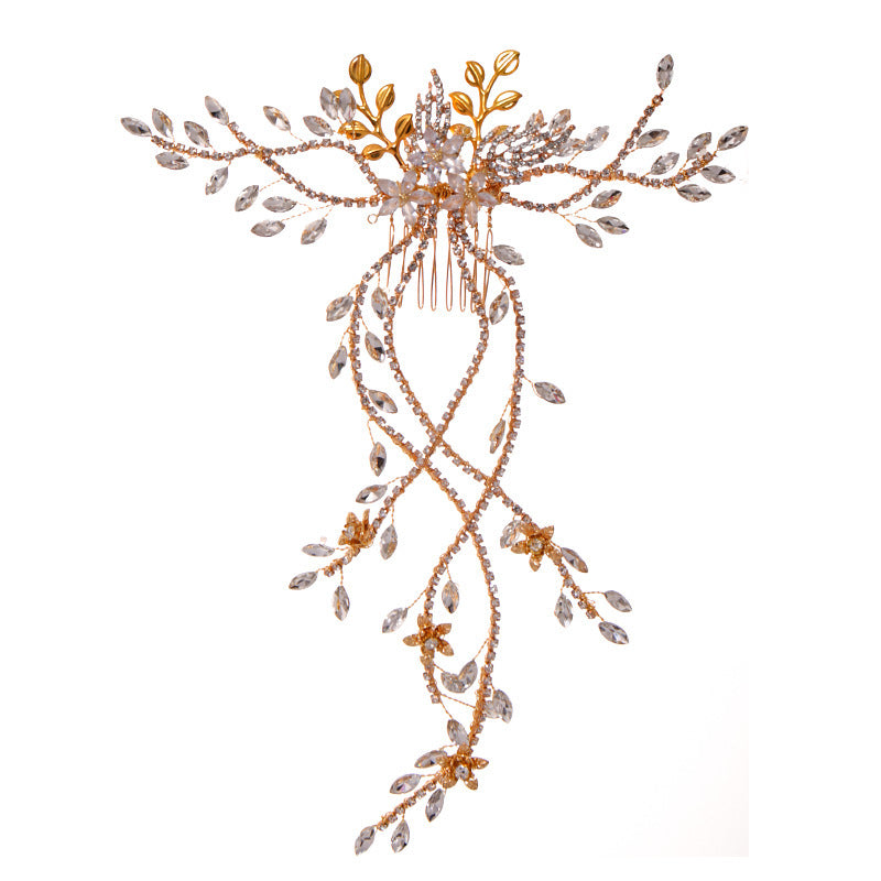 Occidental Crystal Hair Ornament