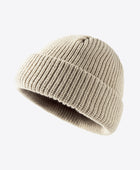 Calling For Winter Rib-Knit Beanie