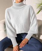 Turtleneck Long Sleeve Sweater